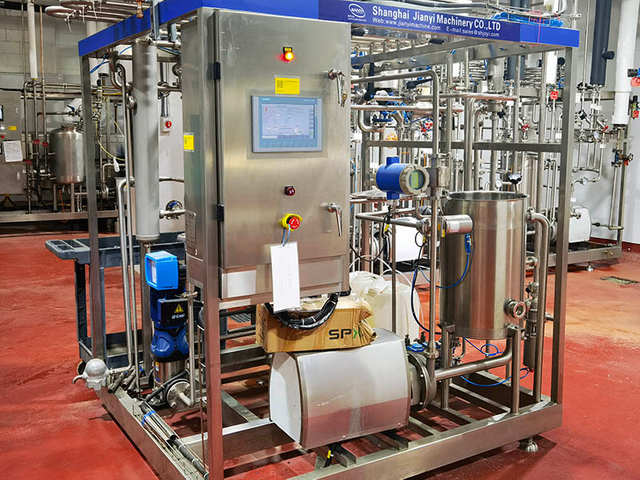 Ligne de production de lait pasteurisé