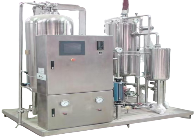 Le processus complet de la ligne de production de boissons gazeuses gazéifiées