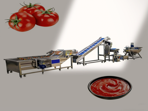 Caractéristiques et avantages de la ligne de production de transformation de pâte de tomate