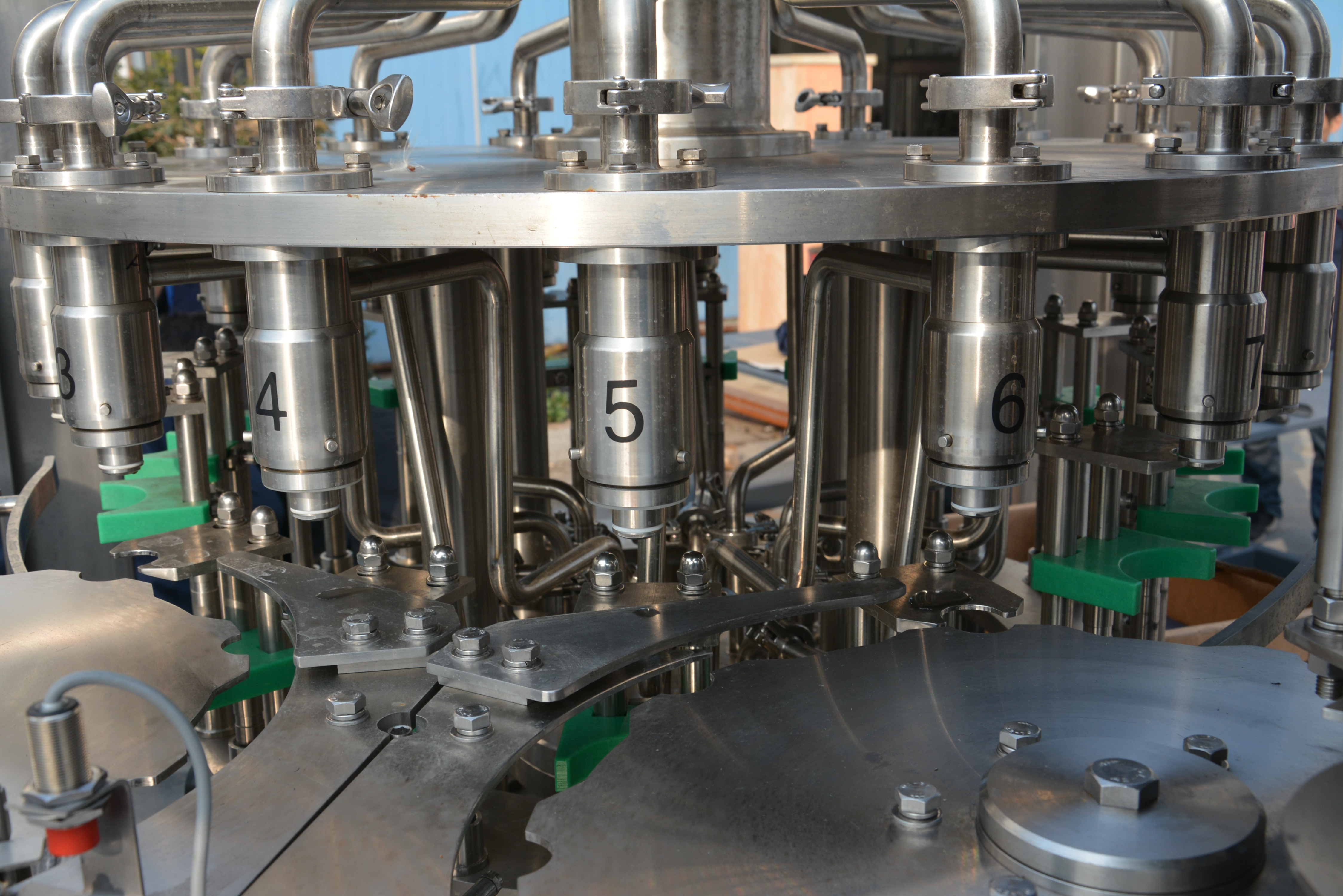 Système de remplissage de lait pasteurisé